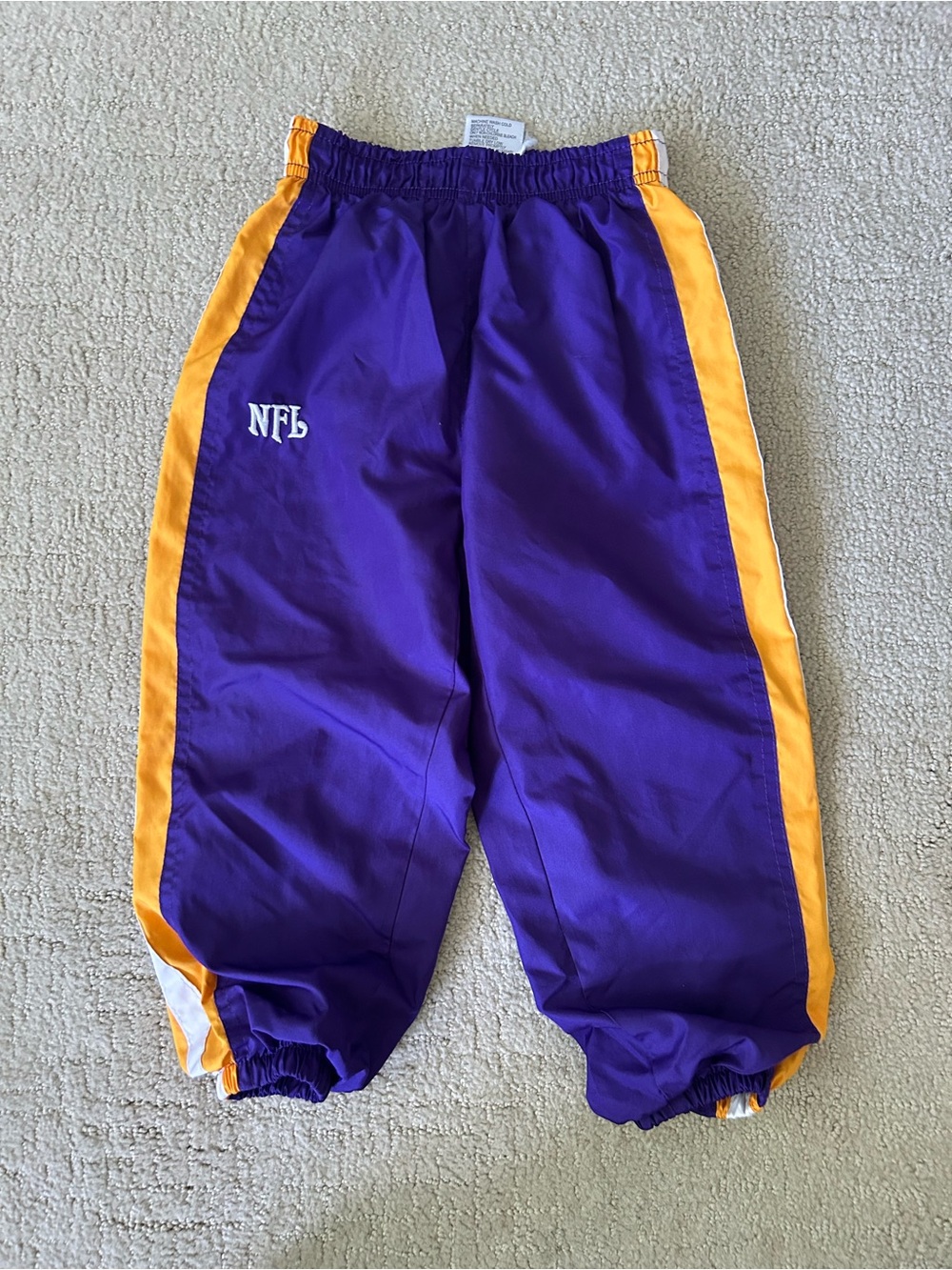 Toddler boy Minnesota Vikings NFL sweatpants 3T